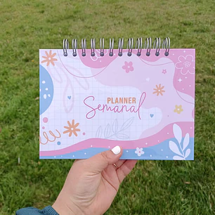 Planner Semanal Rosa