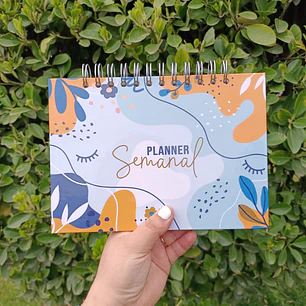 Planner Semanal Azul
