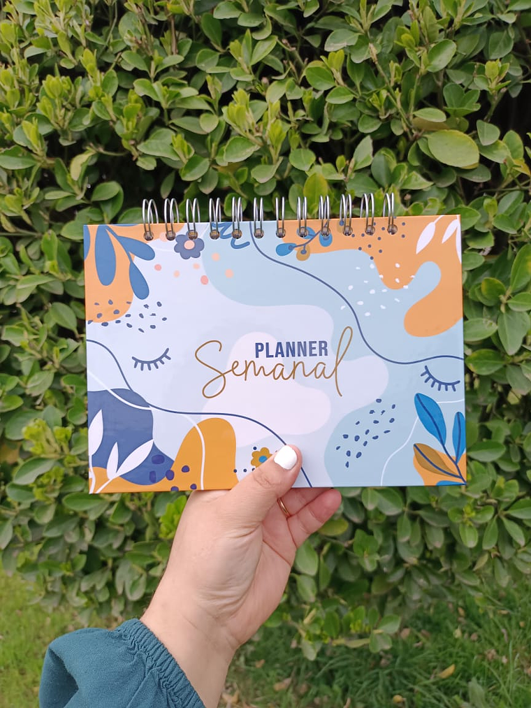 Planner Semanal Azul 1