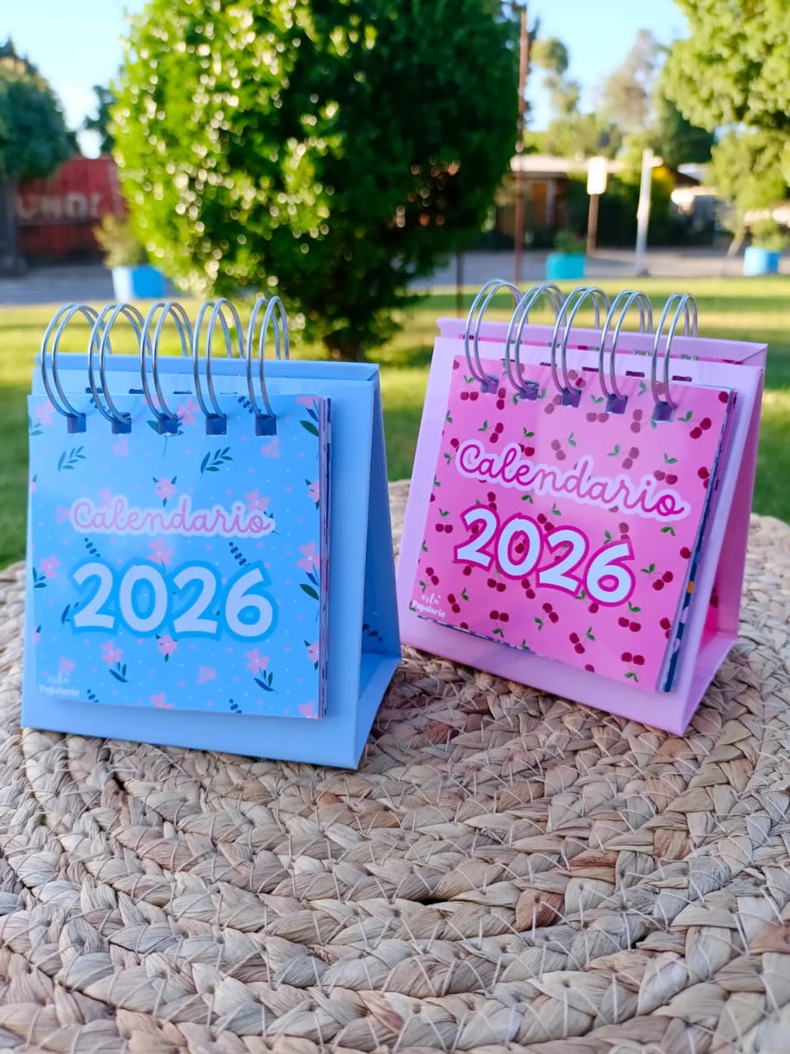 calendario de escritorio celeste 3