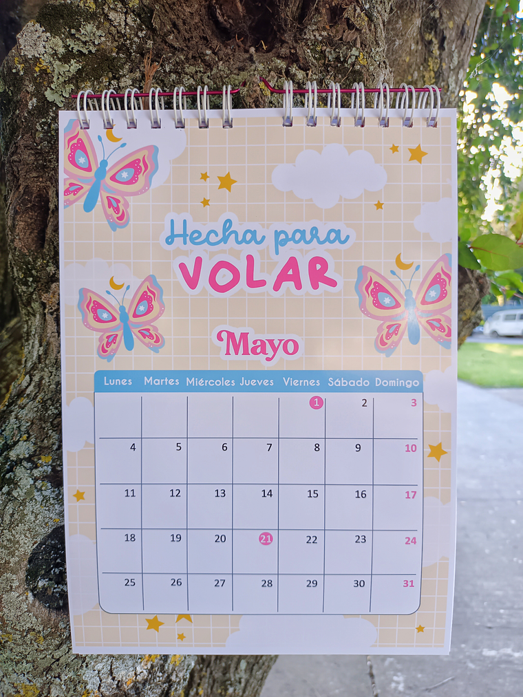 Calendario de pared tipo planner  4