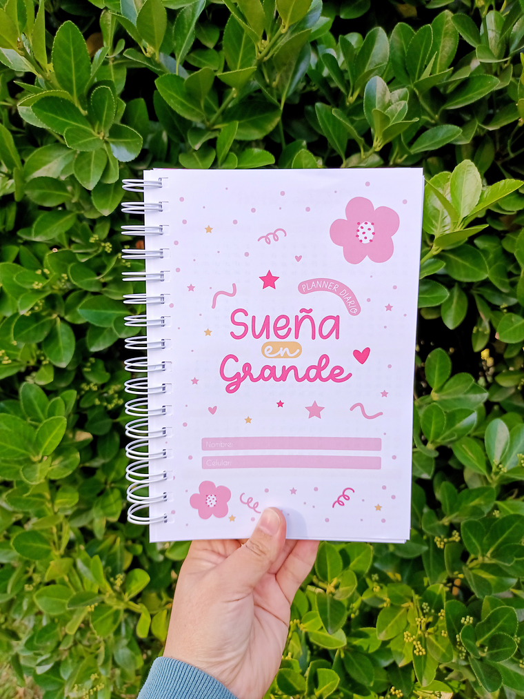 PLANNER DIARIO ROSA 🌸 2