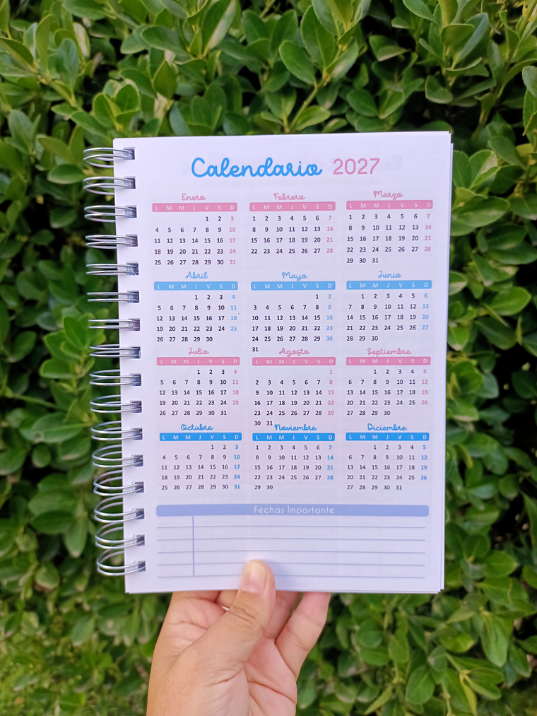 Cuaderno Planificador Serenidad 2