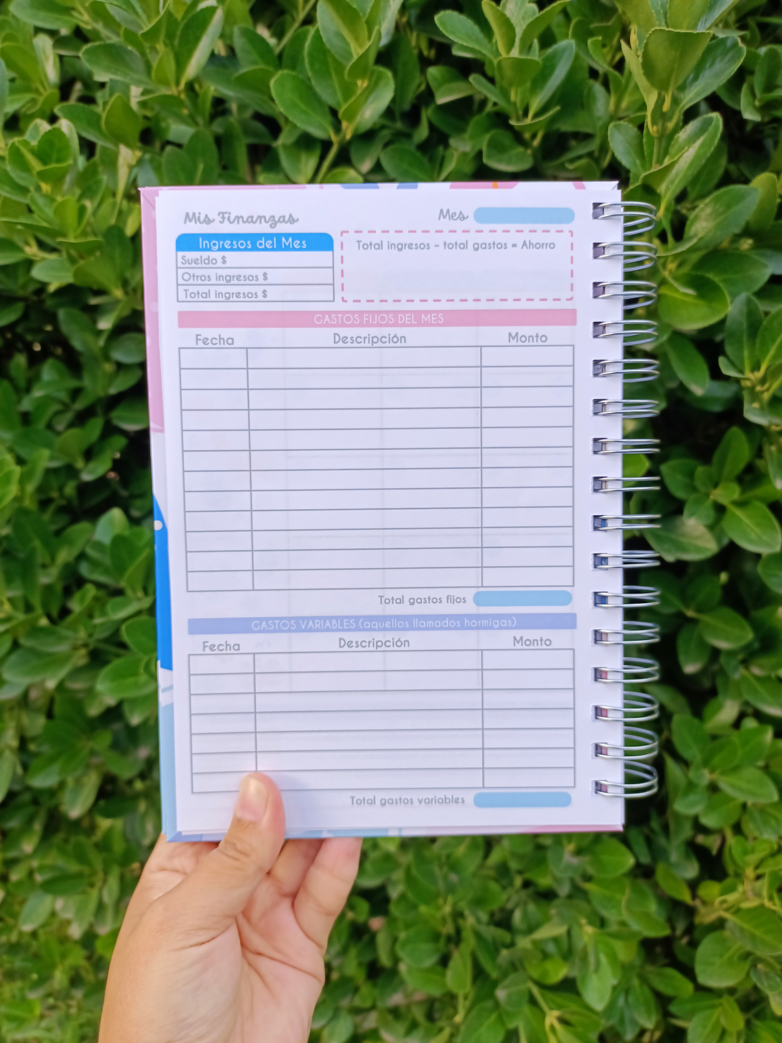 Cuaderno Planificador Serenidad 6