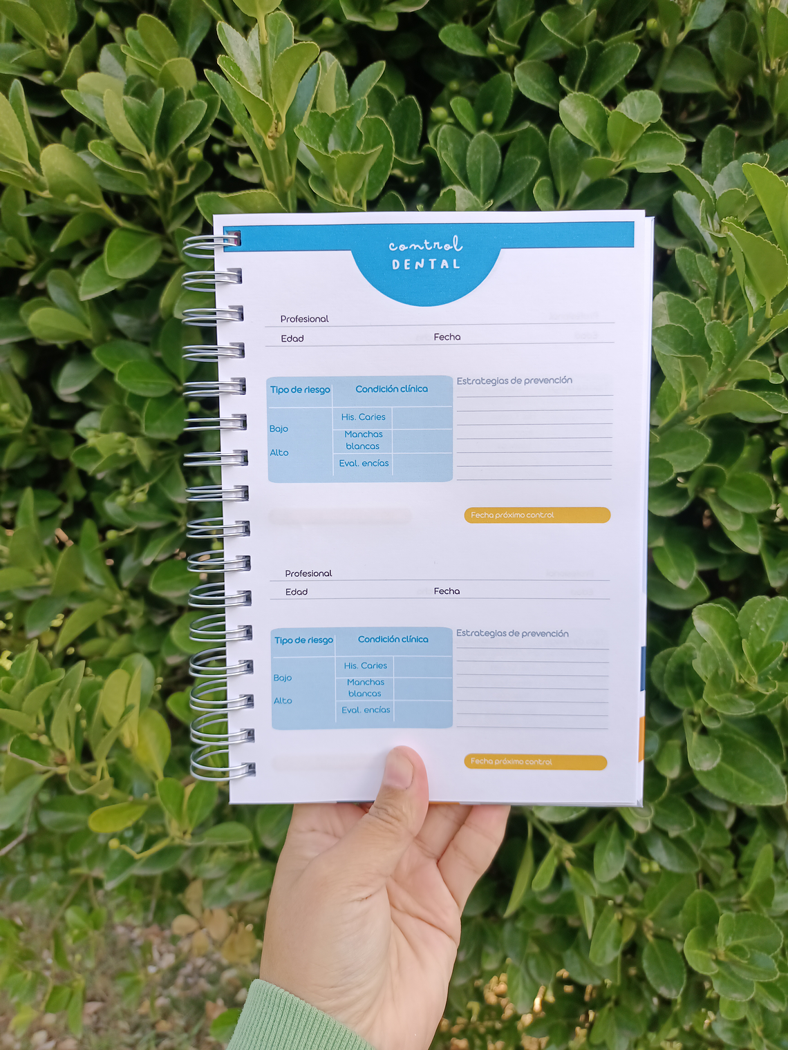 CUADERNO PEDIÁTRICO NIÑO 8