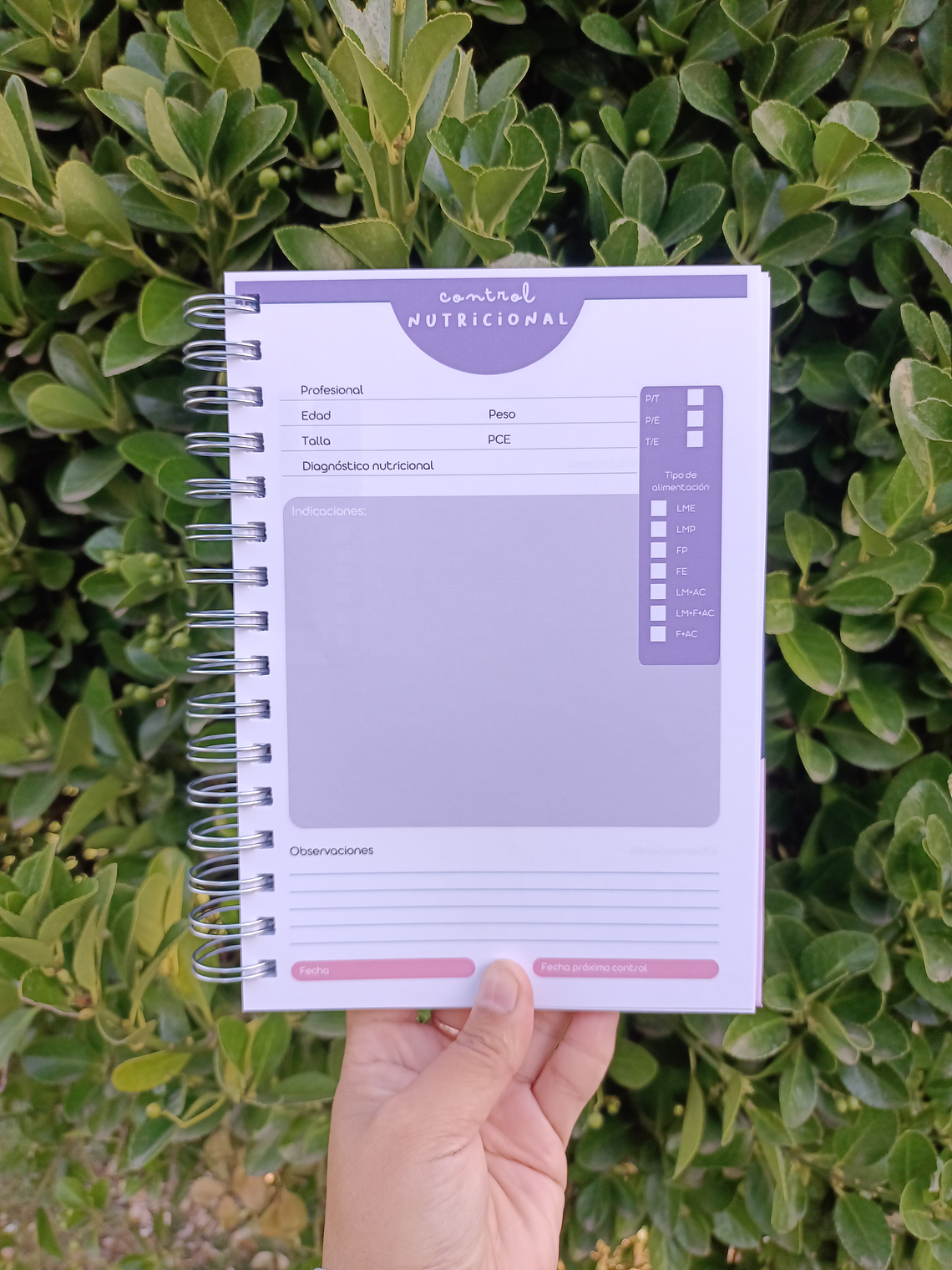 CUADERNO PEDIÁTRICO NIÑA  8