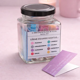 Frasco léeme cuando sientas... 