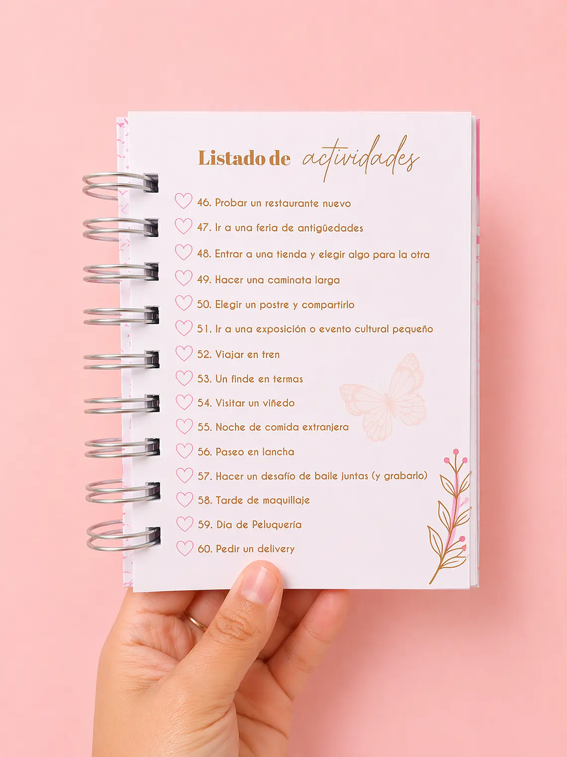 Álbum memorias especiales con mamá, color rosa 6