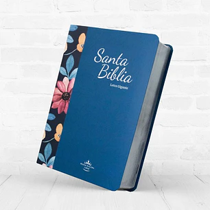 Biblia RV1960 diseño flores