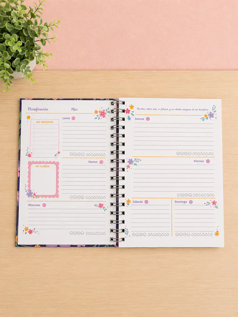 Planner Cristiano Florecer 9