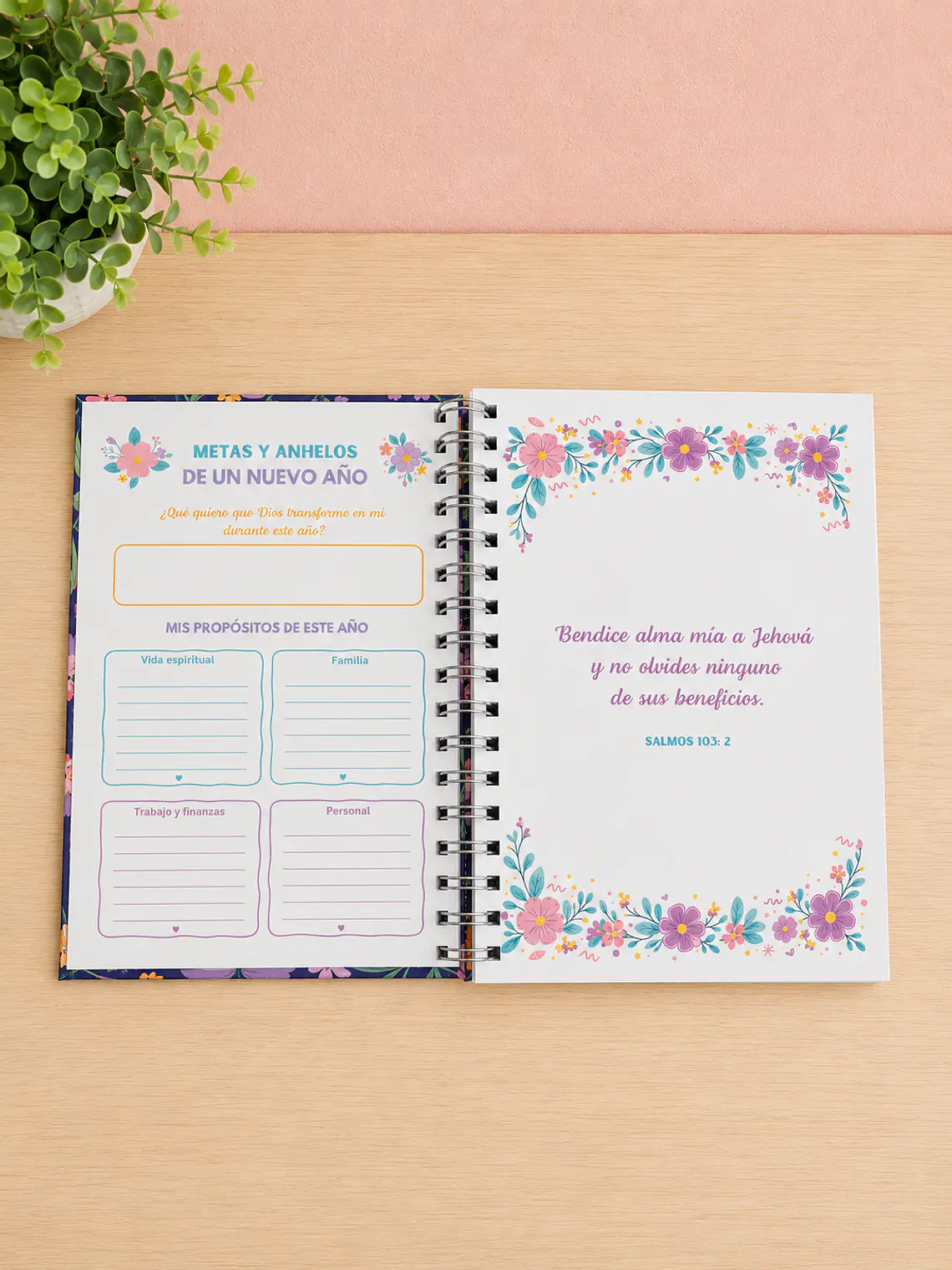 Planner Cristiano Florecer 4