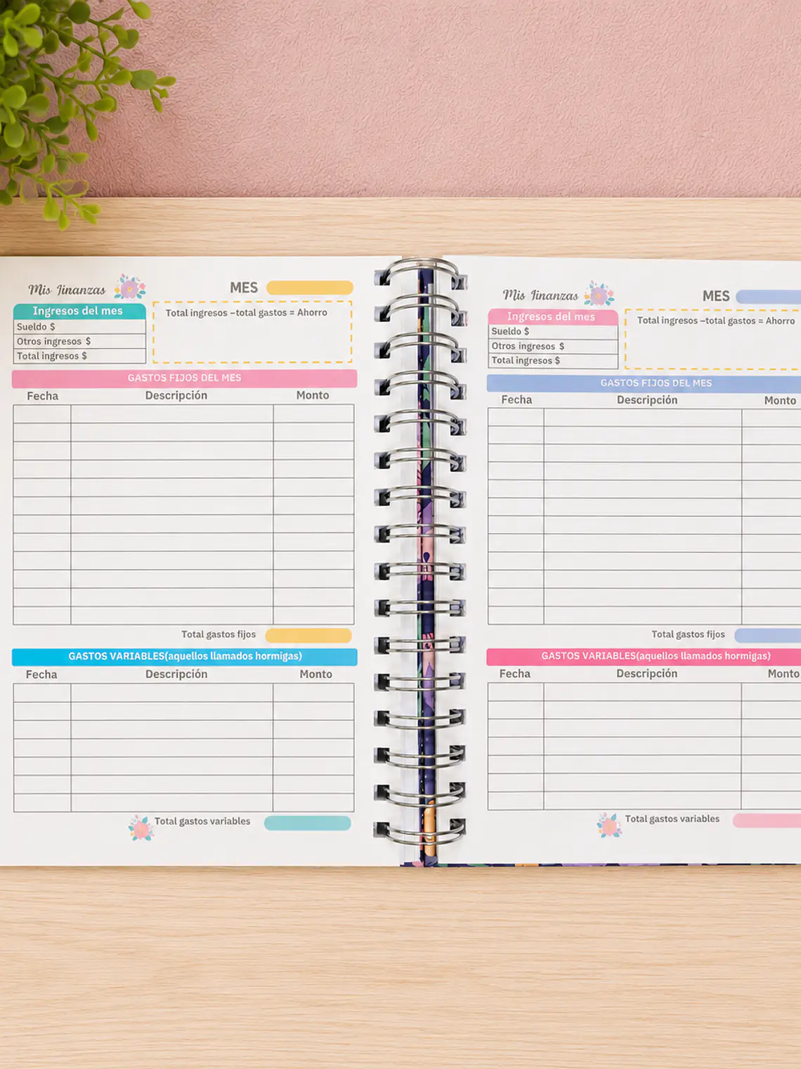 Planner Cristiano Florecer 7
