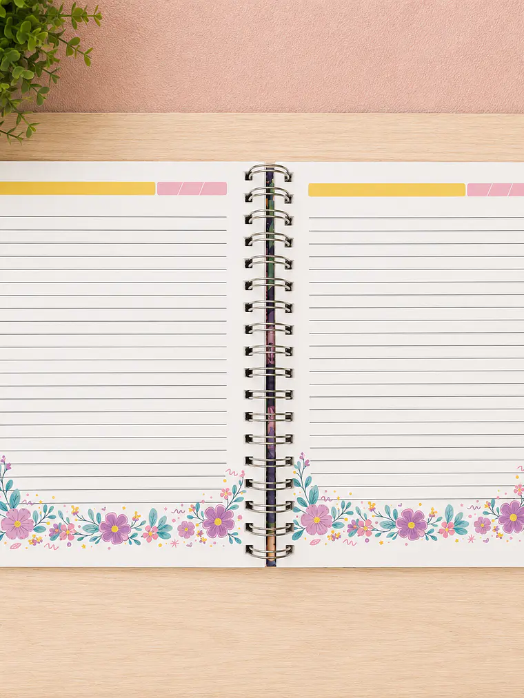 Planner Cristiano Florecer 8