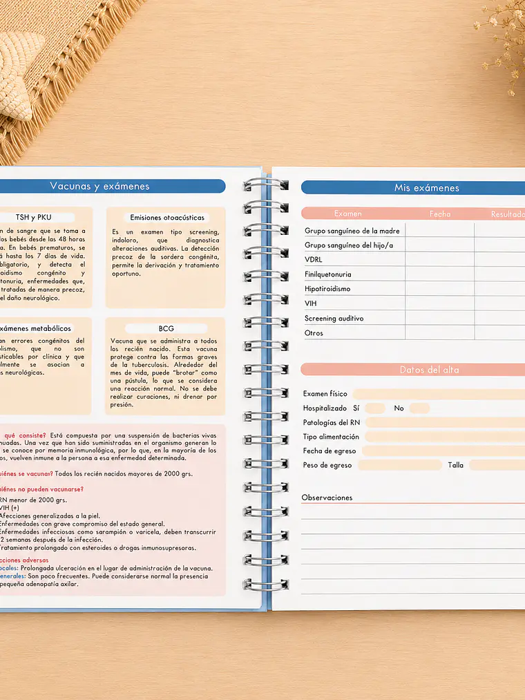 cuaderno pediátrico niño astronauta  8