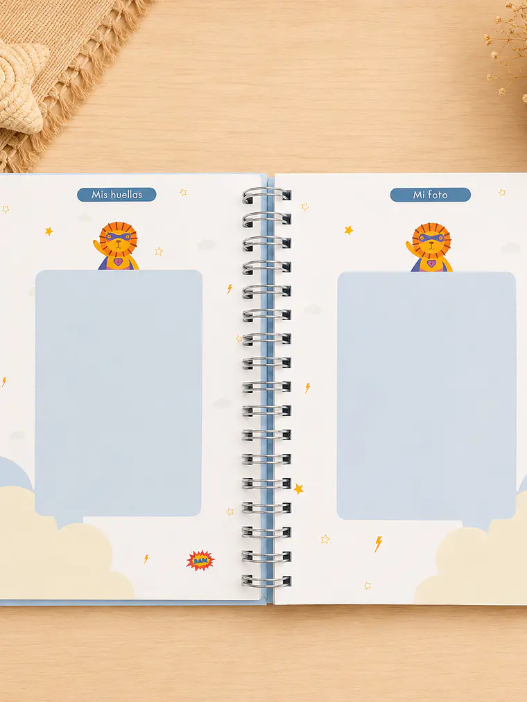 cuaderno pediátrico niño astronauta  3