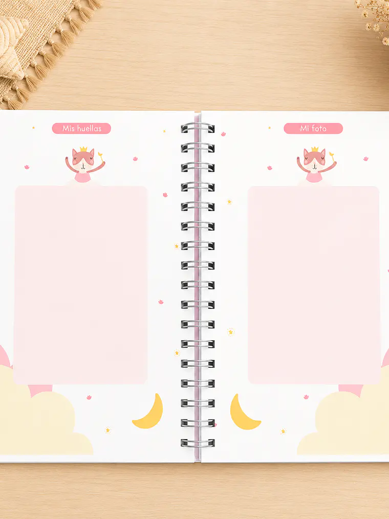 cuaderno pediátrico de niña bailarina  3
