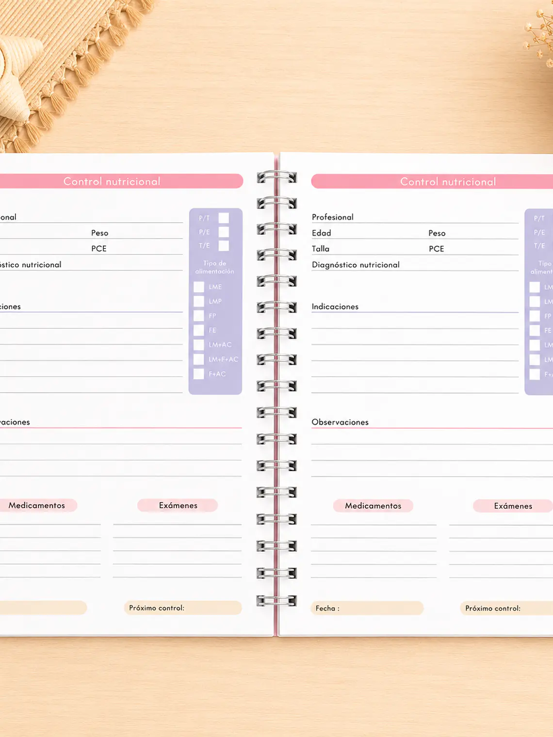 cuaderno pediátrico de niña bailarina  10