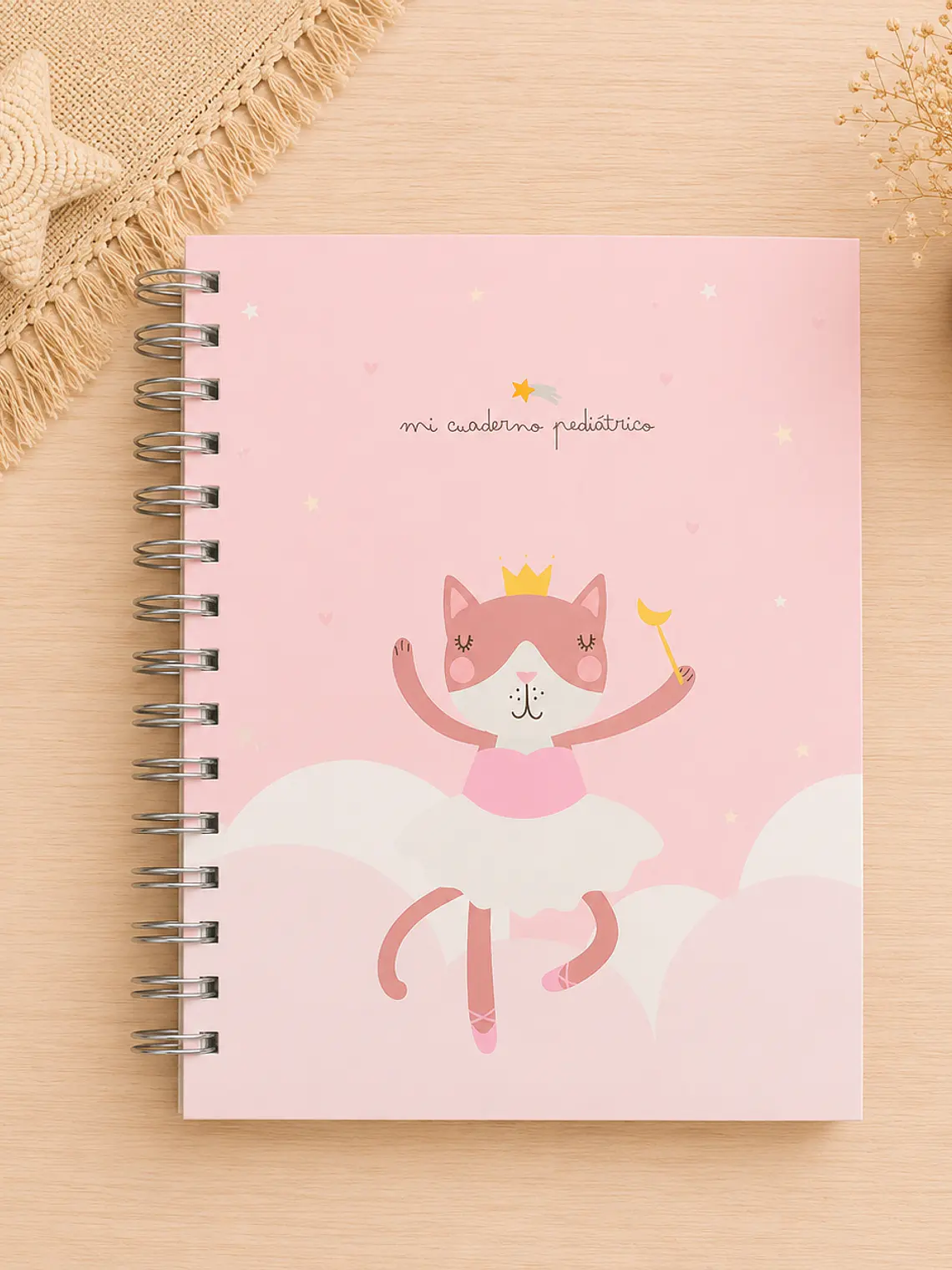 cuaderno pediátrico de niña bailarina  1