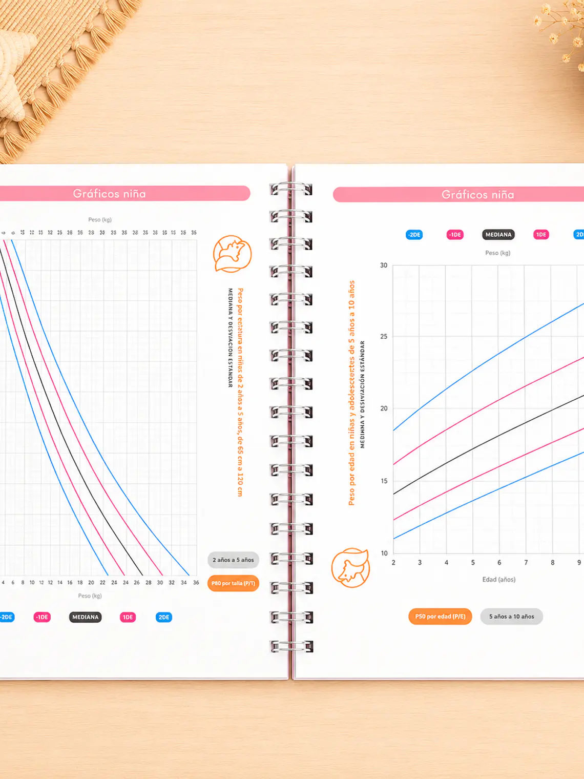 cuaderno pediátrico de niña bailarina  8