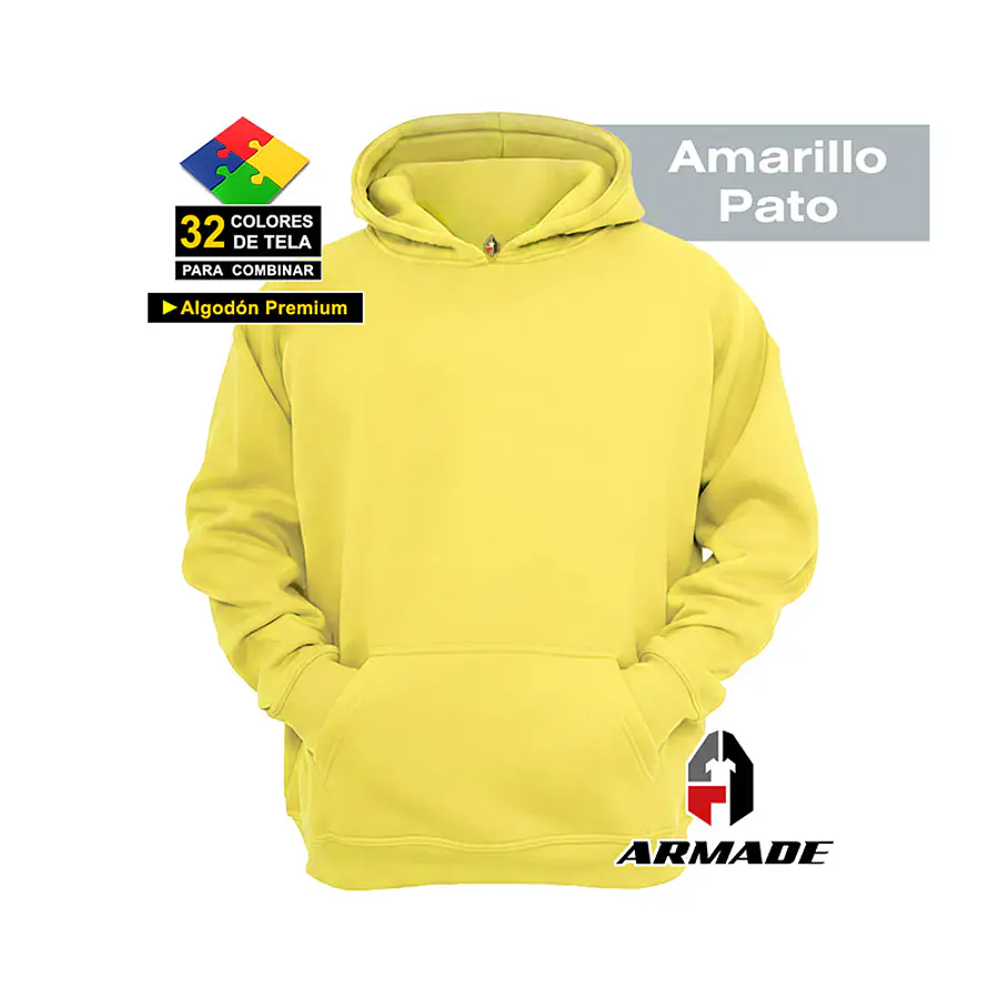 Poleron Canguro Mujer Algodon Premium Armade 9