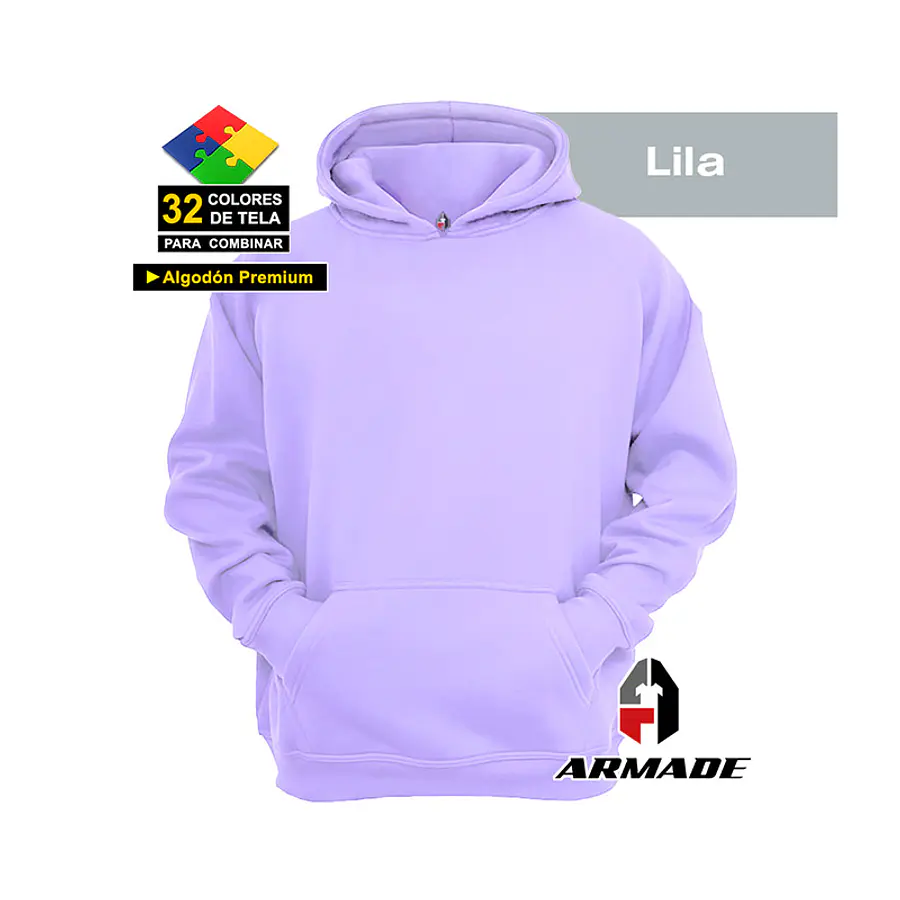 Poleron Canguro Mujer Algodon Premium Armade 21