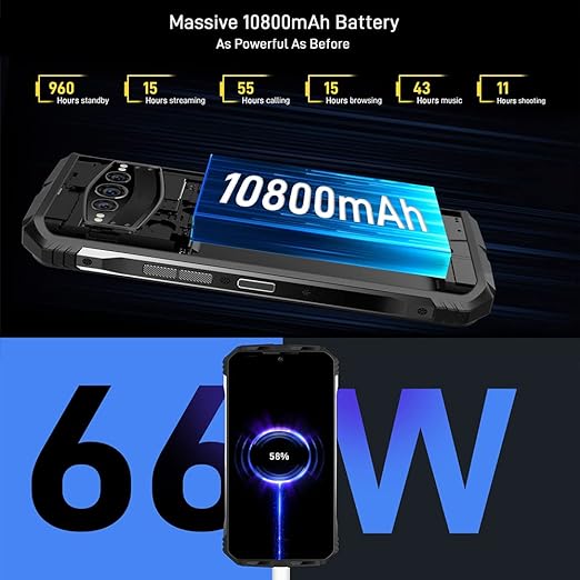 Doogee S100 Dual Sim 20+256 Gb Classic Black