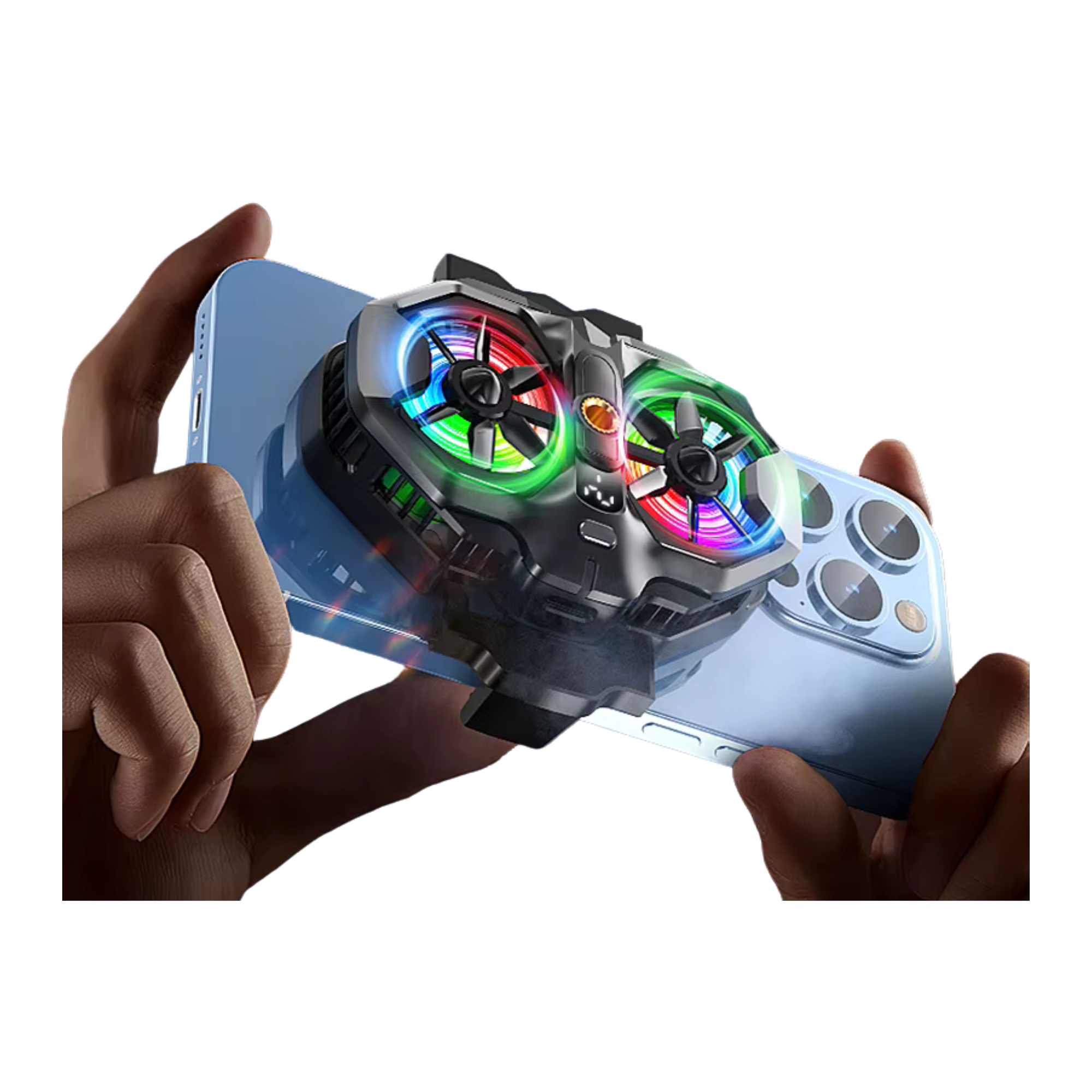 MEMO DL21 Enfriador para celular con doble ventilador 