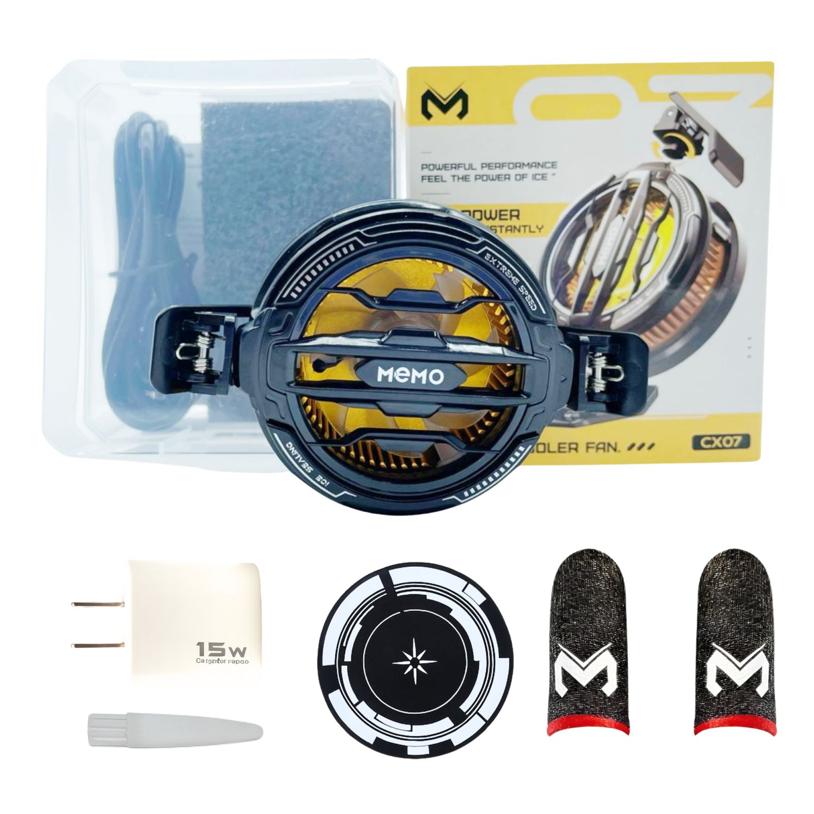 MEMO CX07 Ventilador Enfriador Para Celular Original 15W