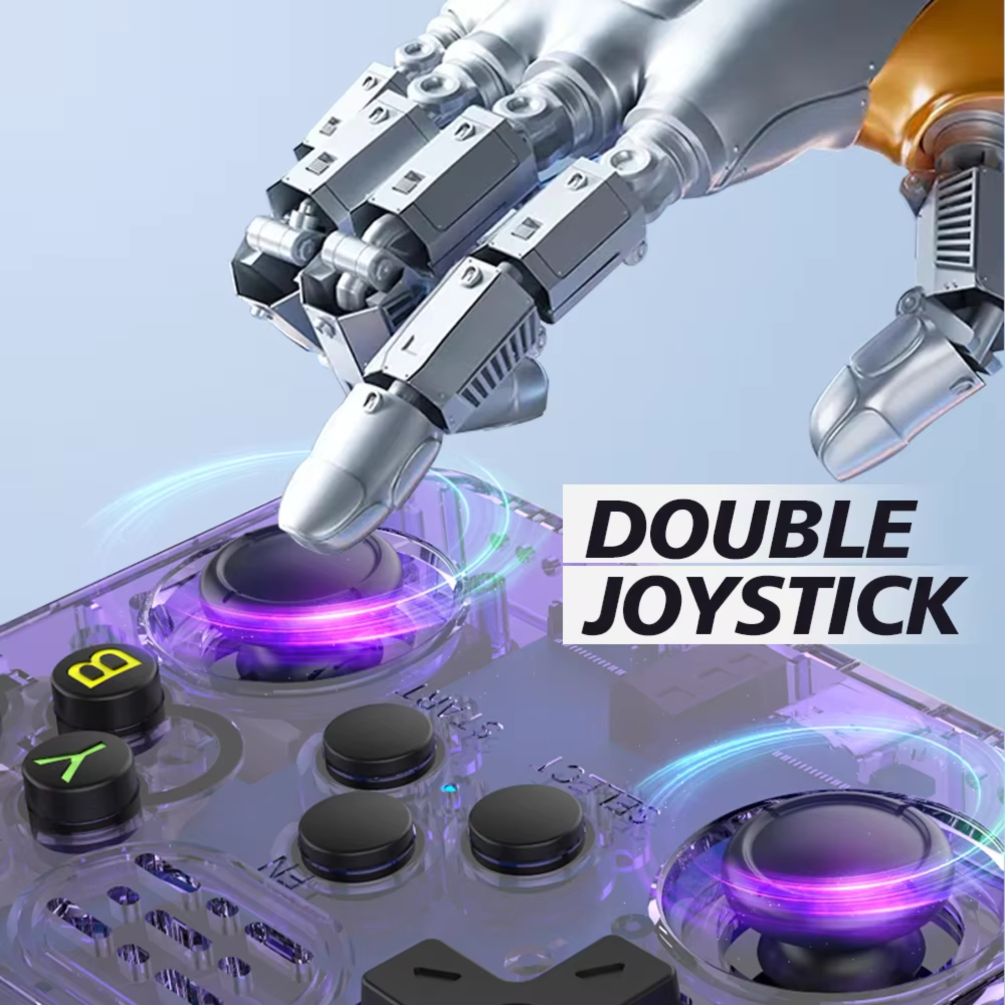 Consola R36S  Juegos Retro Portátil  Joysticks 3D Duales  Batería 3500 mAh  128GB Almacenamiento