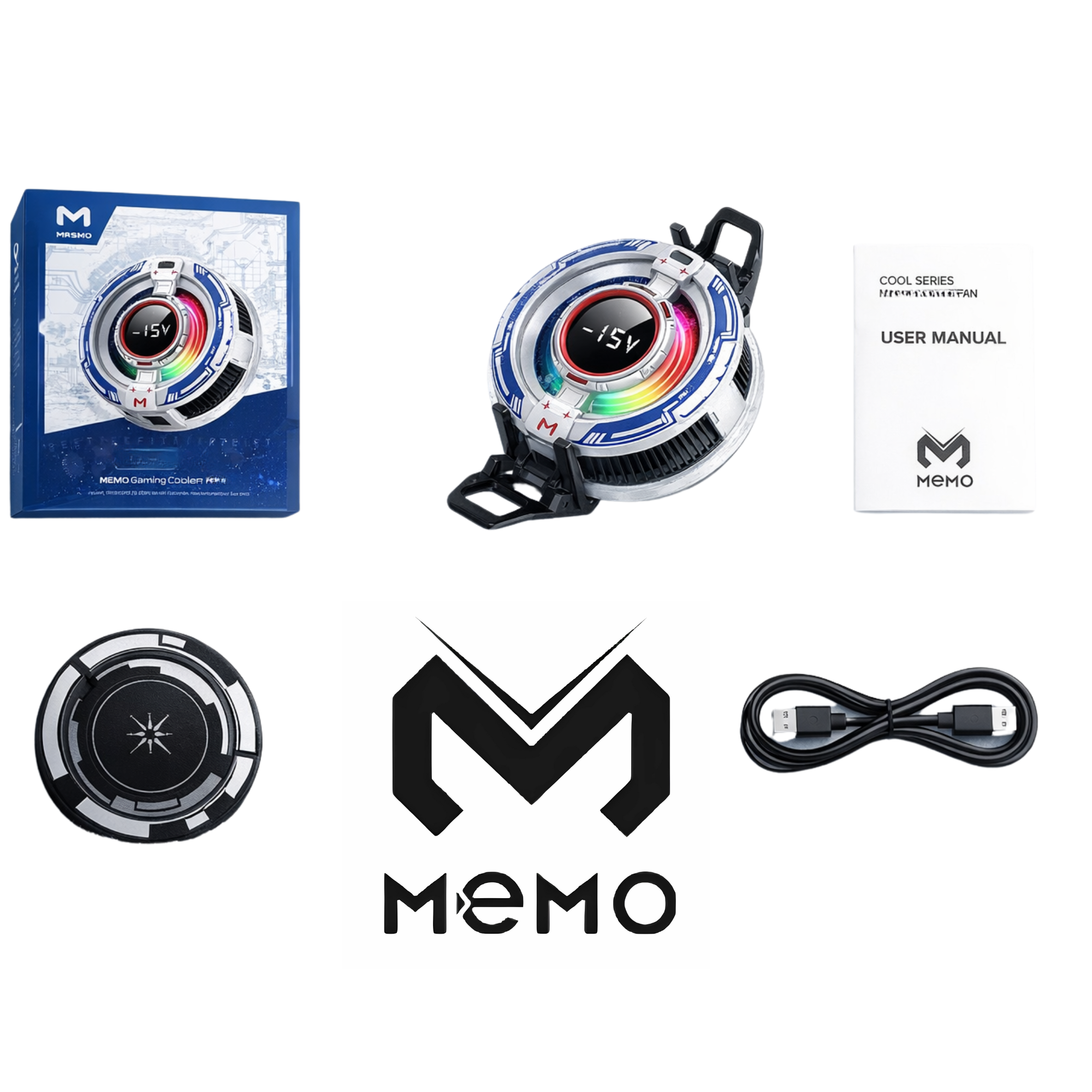 MEMO CX16 Ventilador Enfriador Para Celular Original -15 Grados