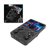Consola R36S  Juegos Retro Portátil  Joysticks 3D Duales  Batería 3500 mAh  128GB Almacenamiento Negra