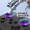 Consola R36S  Juegos Retro Portátil  Joysticks 3D Duales  Batería 3500 mAh  128GB Almacenamiento Negra