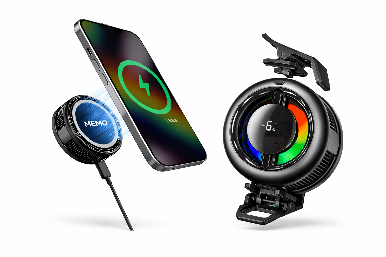 MEMO CX19 Cargador Enfriador Para Celular Original MODO IA