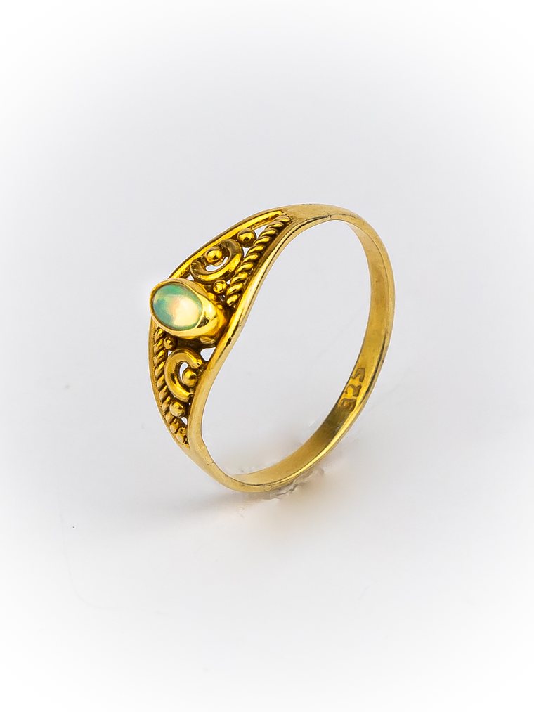 Anillo Étnico Ópalo Etíope  1