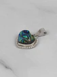 Colgante Corazón Mini Entorchado Abalone - Miniatura 2
