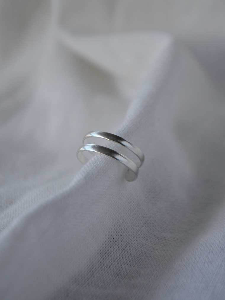 Anillo Midi Doble  2
