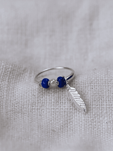 Piercing Solitario 10mm Plumas 