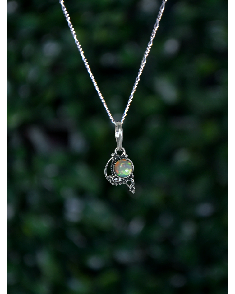 Colgante Étnico Ópalo Etíope