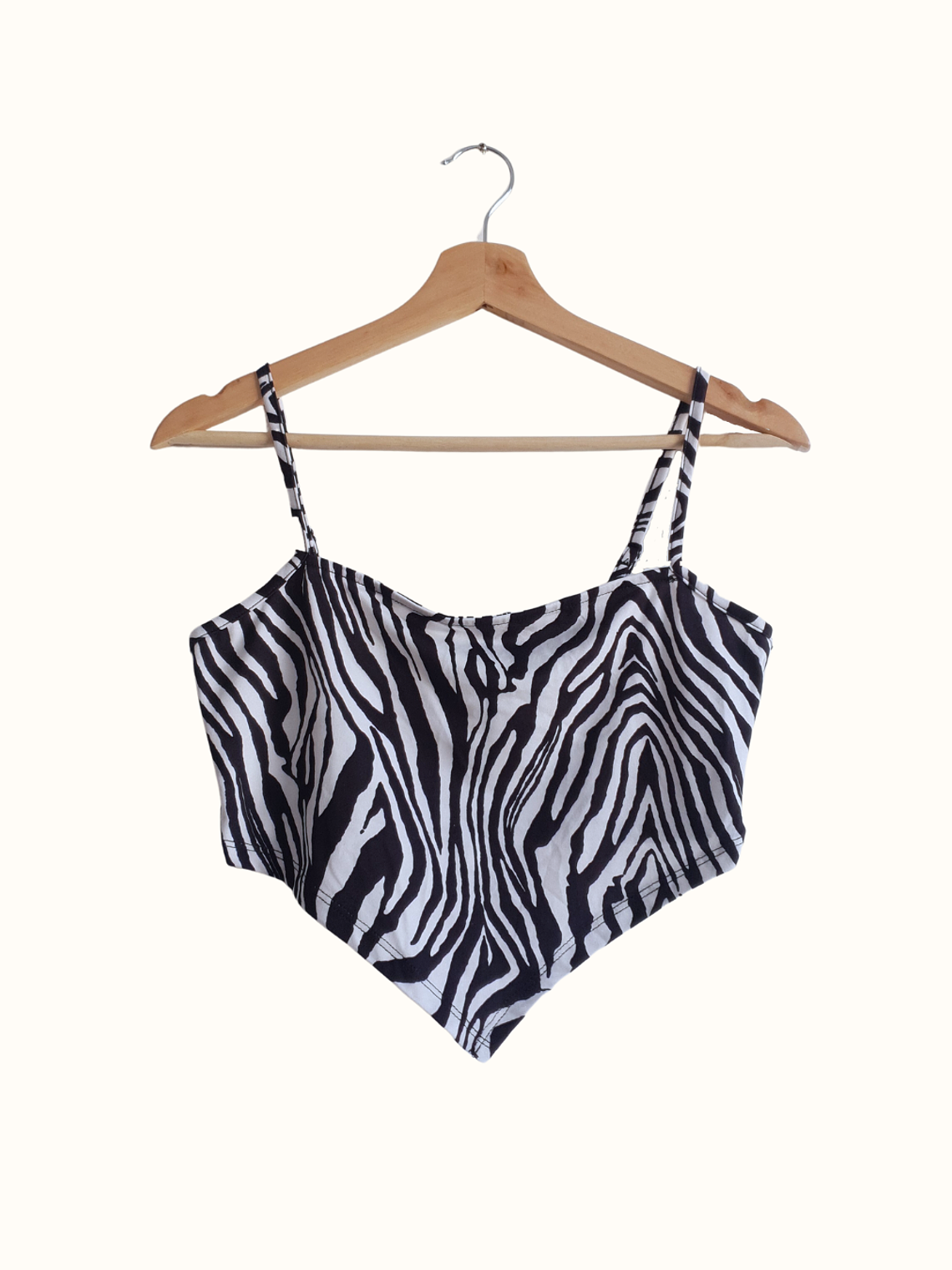 Polera Crop Zebra 1