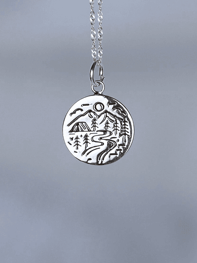 Colgante Montañas y Camping