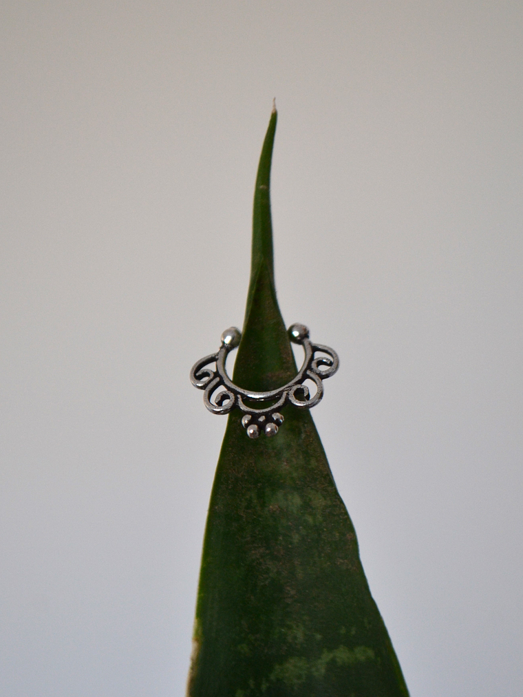 Aro Tribal Septum Falso 2