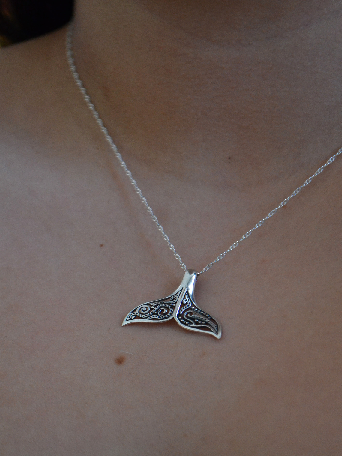 Colgante Cola de Ballena Tribal 3