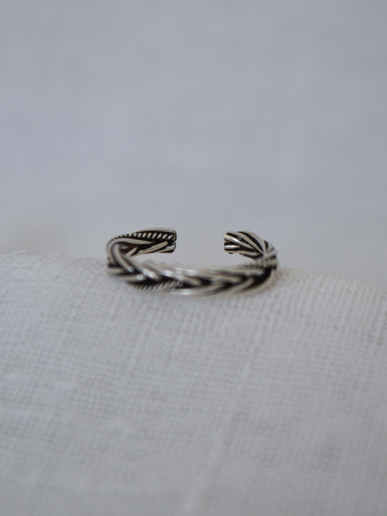 Anillo Midi Trenzado 2