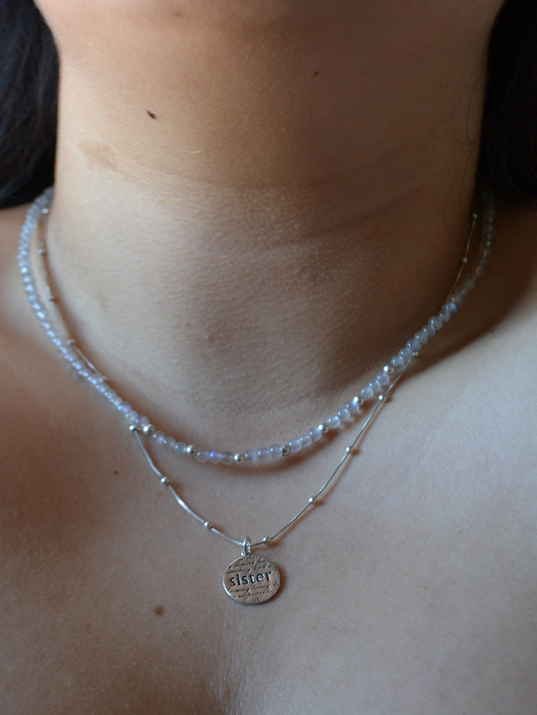 Collar Mostacillas Labradorita 1