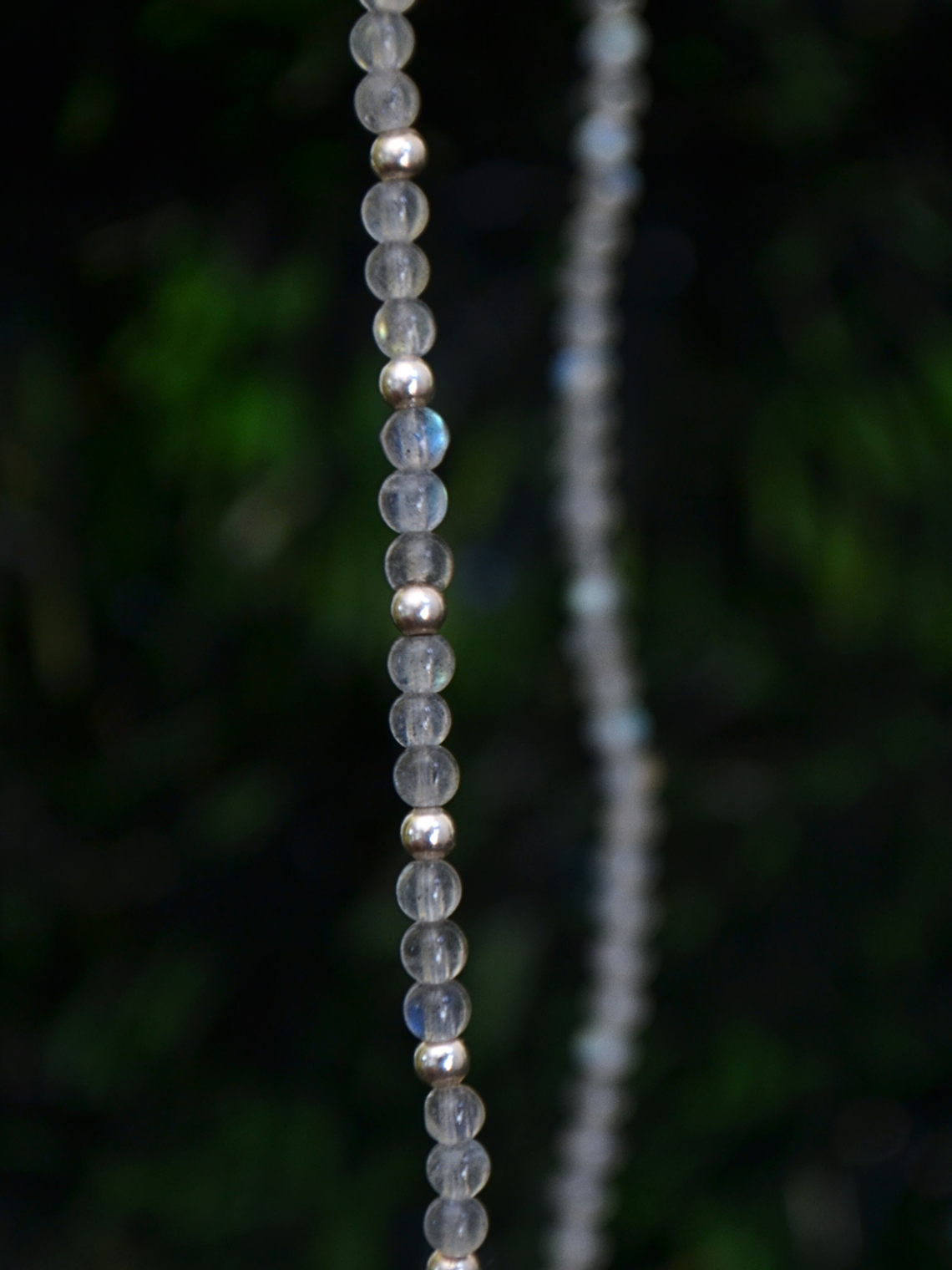 Collar Mostacillas Labradorita 4