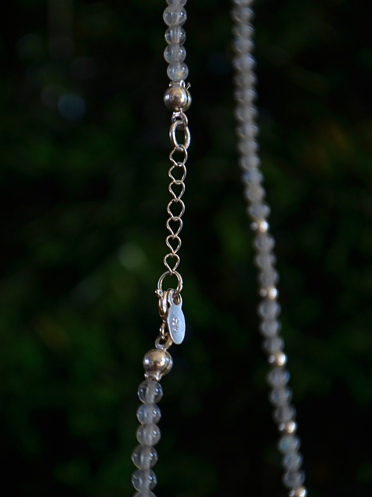 Collar Mostacillas Labradorita 5