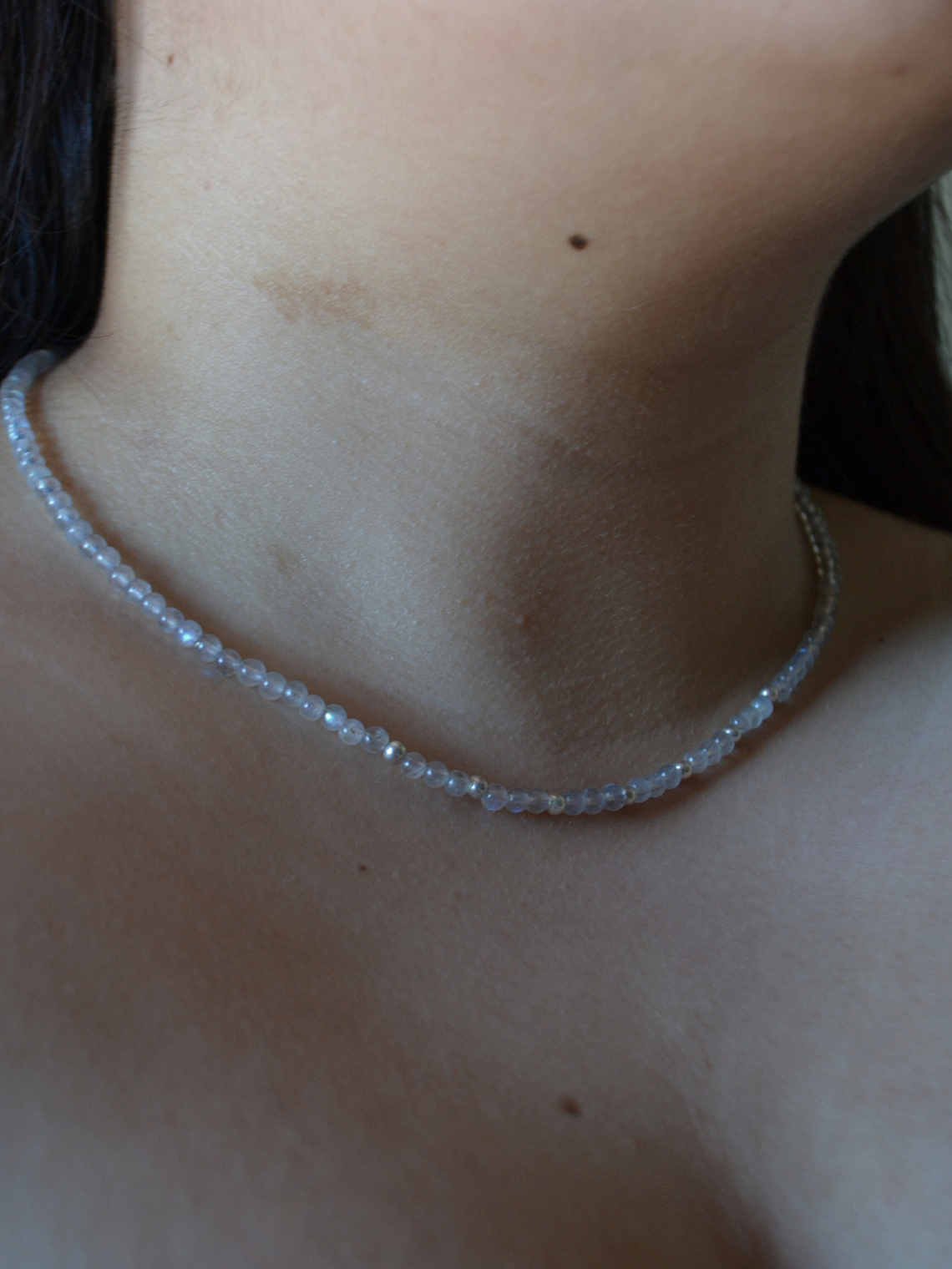 Collar Mostacillas Labradorita 2