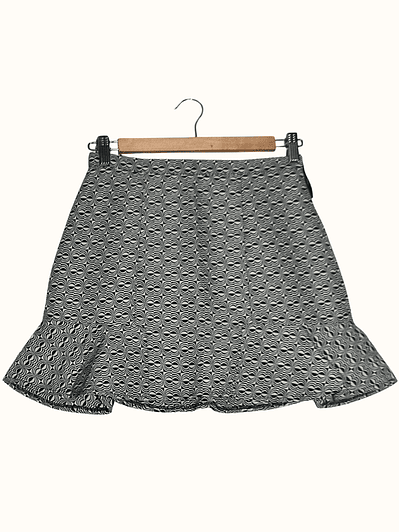 Falda Vuelos Black & White 