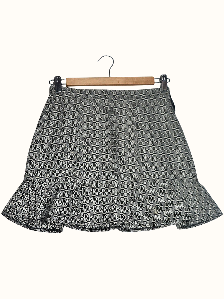 Falda Vuelos Black & White  1