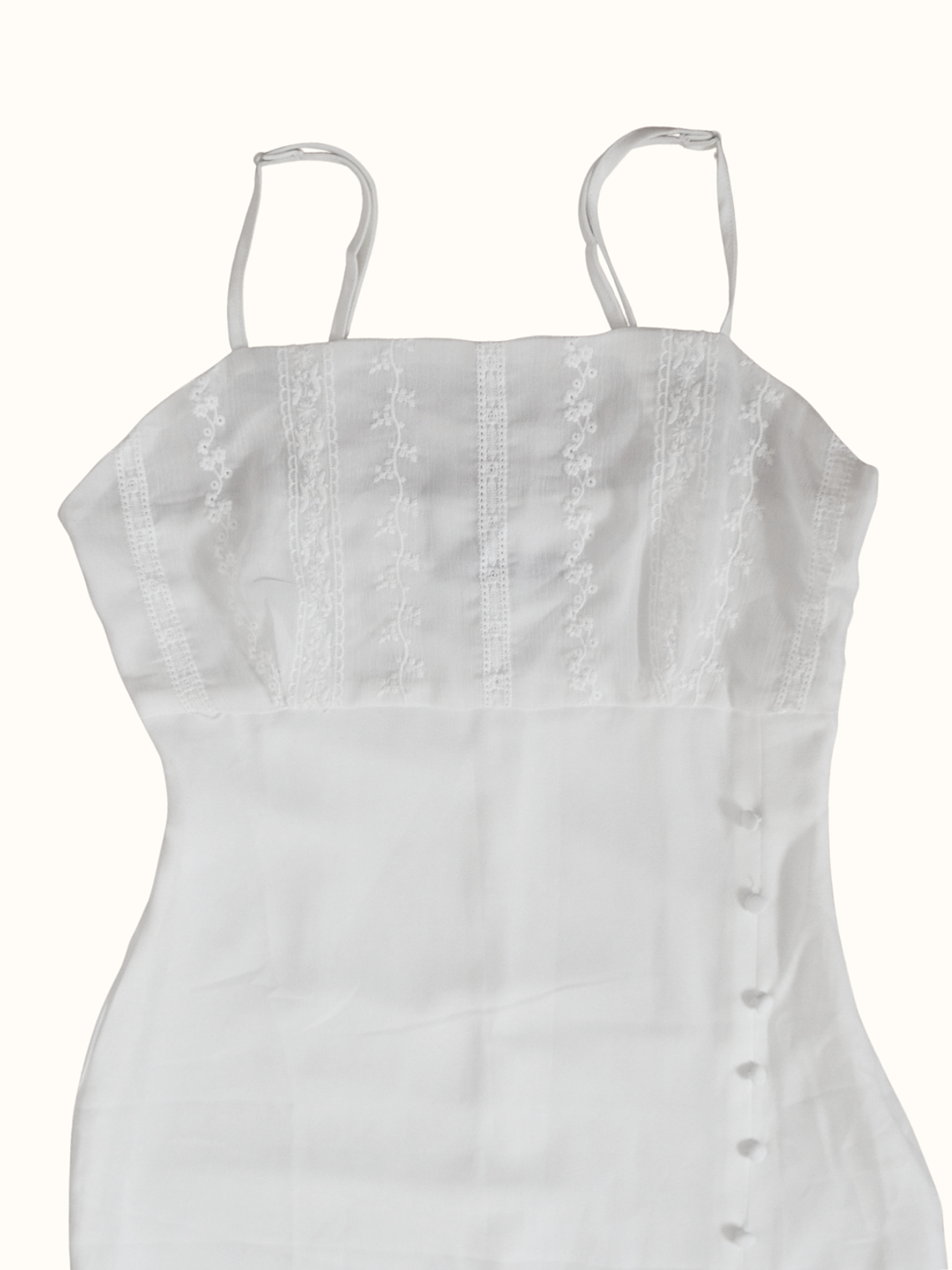 Vestido Blanco Nasty Gal 2